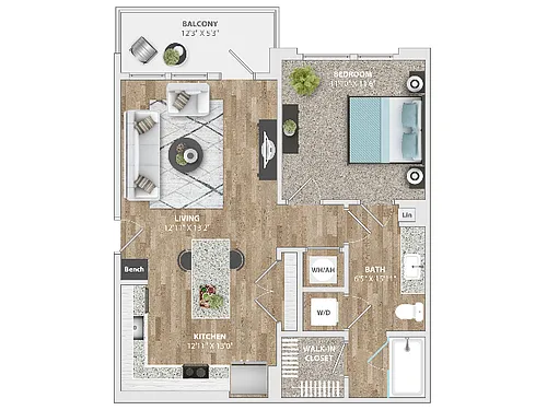 Floor plan A1