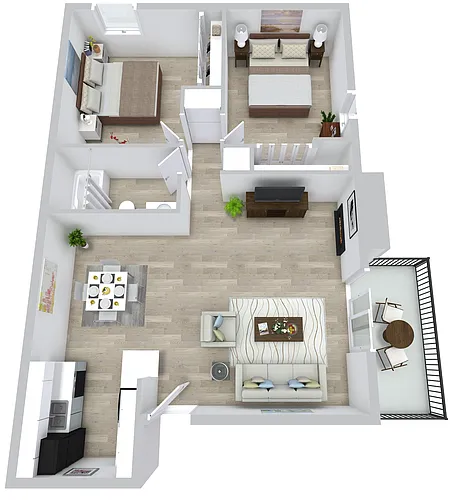 Floor plan 2X1