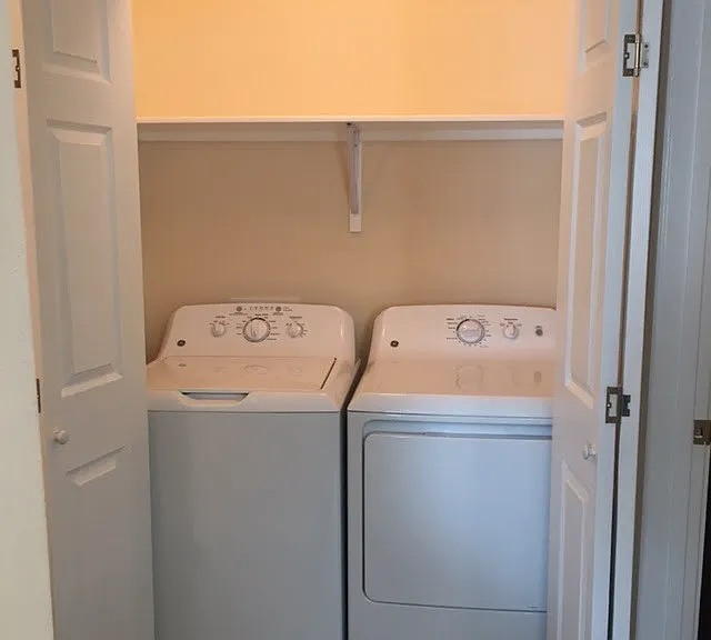 Energy-Efficient Washer and Dryer Units at Bella Vista Place in El Paso, TX