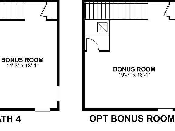 Piedmont Second Floor Options