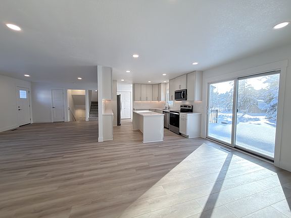 West side main floor looking onto Family Room and Kitchen