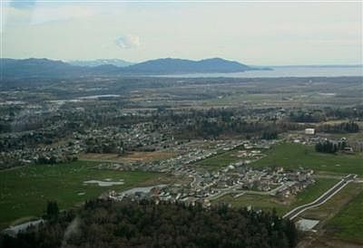 Arial view of Pacific Highlands & Bellingham Bay.