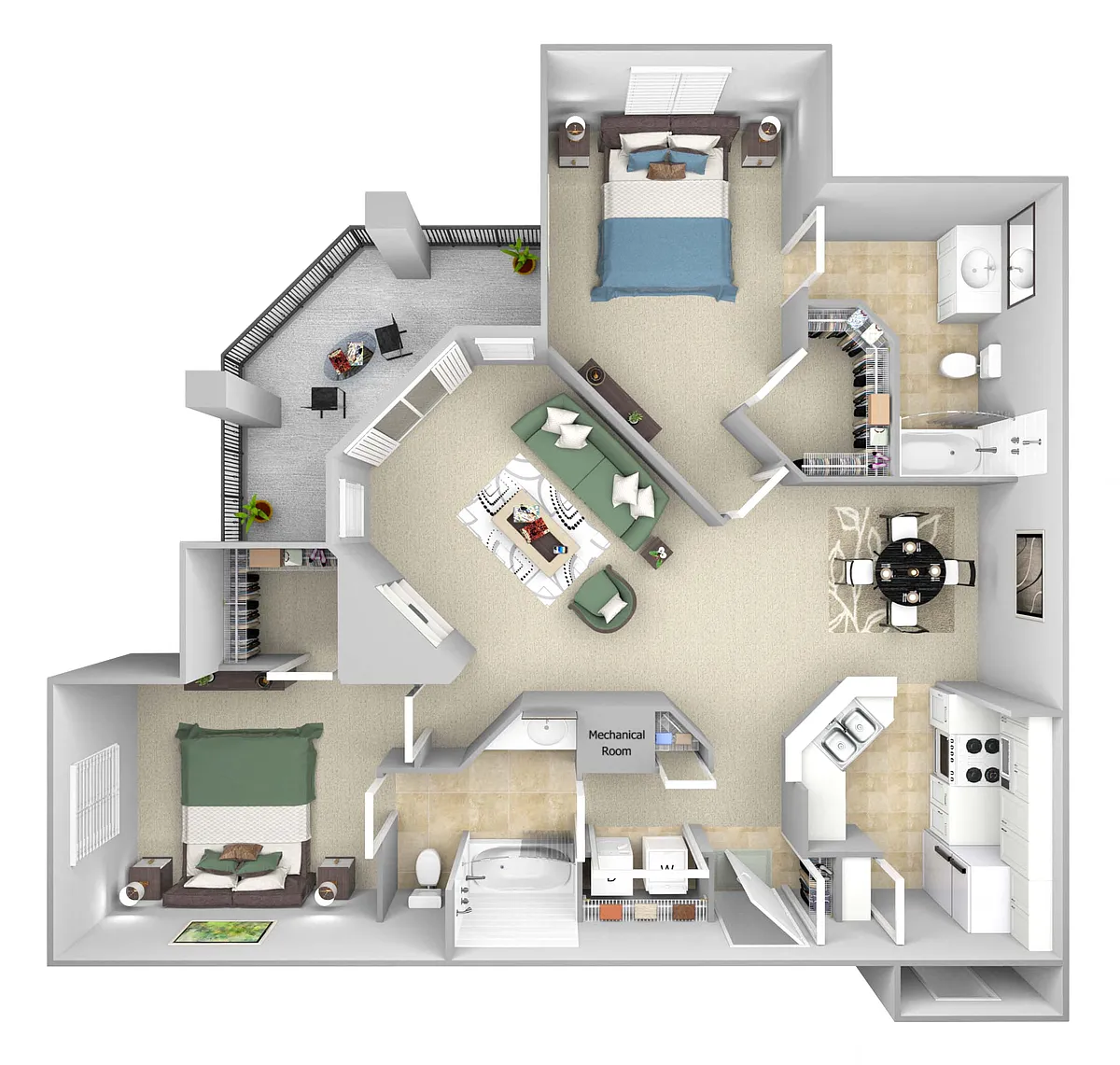 Floor plan B4 (The Colonial)
