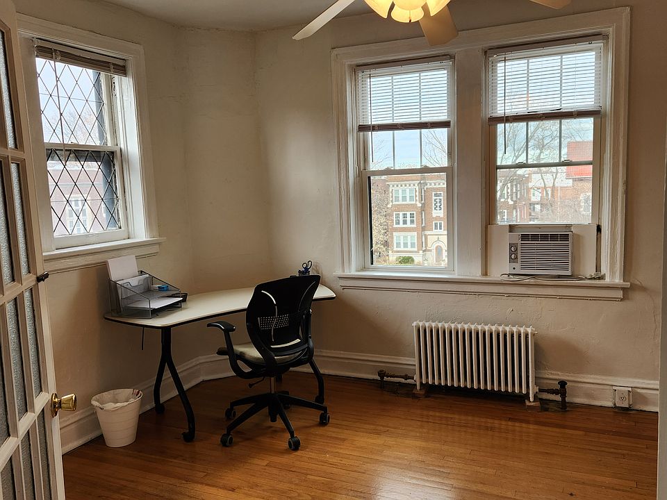 From the living room enter into your 2nd bedroom/office/den or formal dining room.
