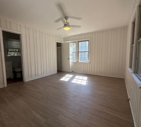 Primary BR with en suite bath and walk in closet