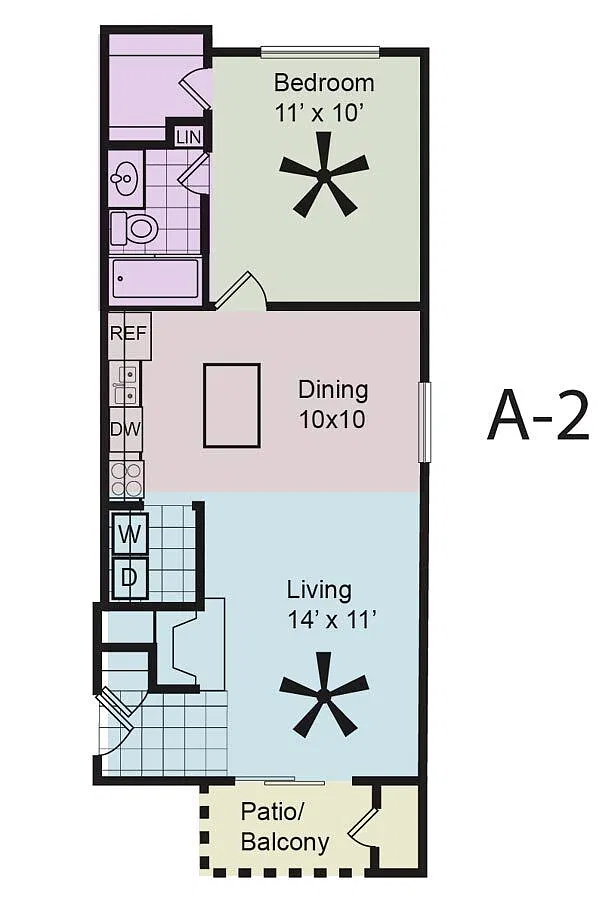 Floor plan Everwood A2
