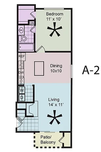 Floor plan Everwood A2
