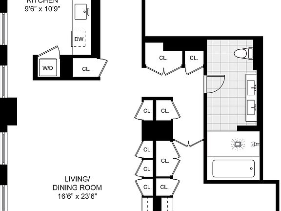 2nd image of 16 W 40th St APT 19B