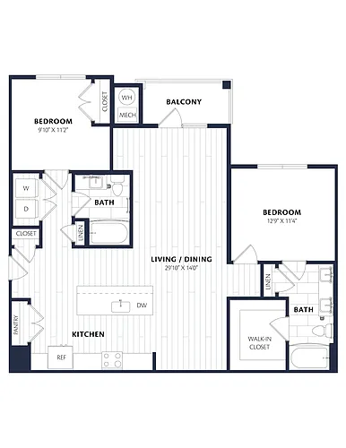 Floor plan B2