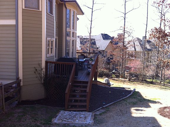 Walk up Deck off kitchen