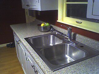New Counter top and S/S sink