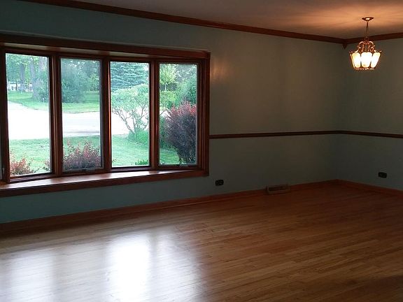 Living Room with Bow Window