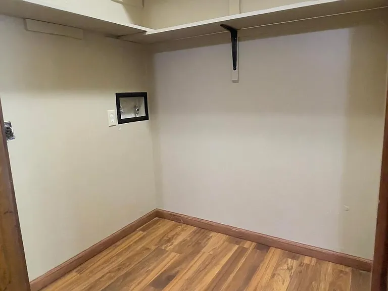 Spacious Laundry Room off of the Kitchen, ready for your own Washer and Dryer