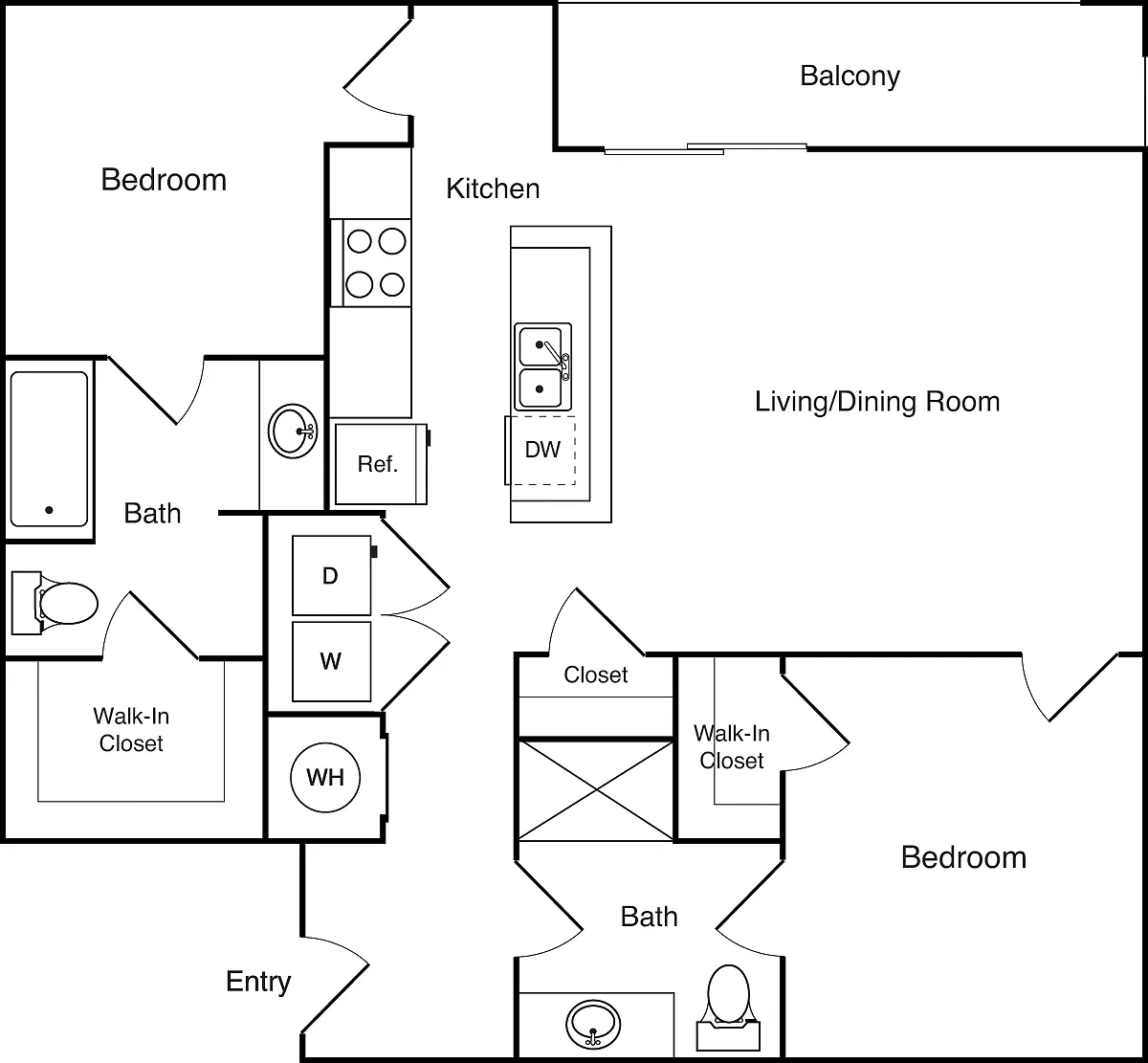 Floor plan B3