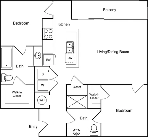 Floor plan B3