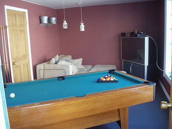 Addition to Garage, Game Room