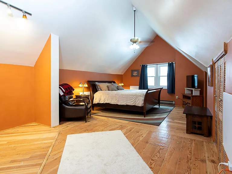 Master Loft Bedroom on top floor