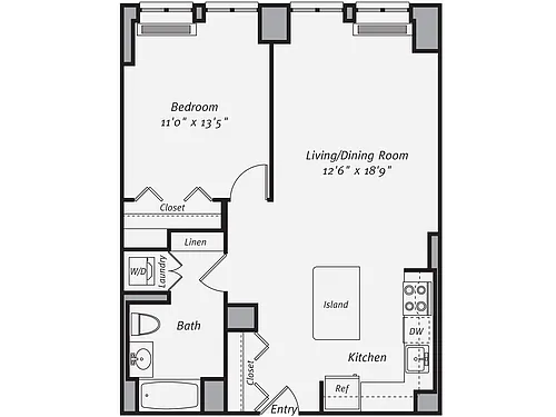 Floor plan A7