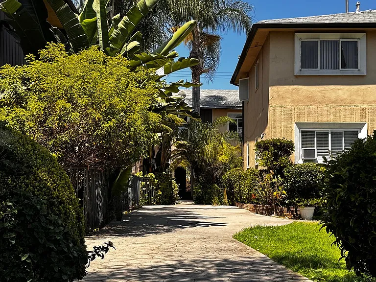 Entrance Path to Front Courtyard