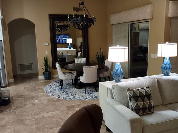 View to dining area from entry