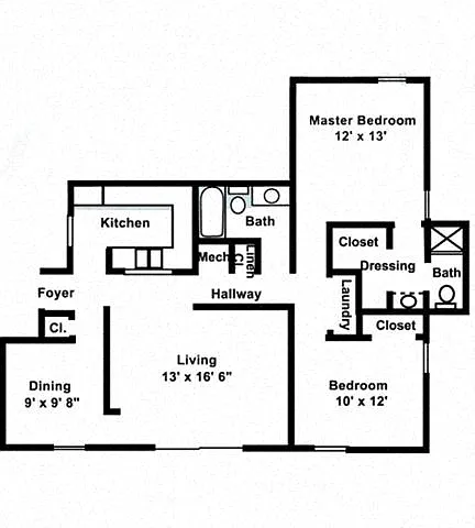 Floor plan The Wynslow Ranch