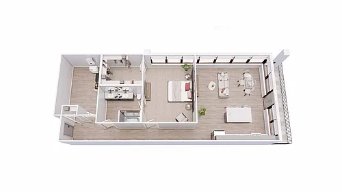 Floor plan 1B1