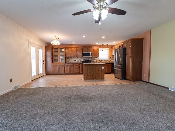 Living room to kitchen