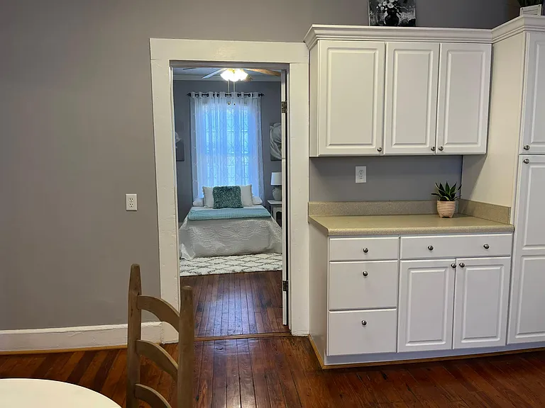 Master BR view from kitchen