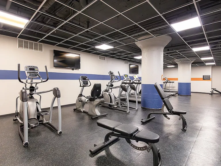 Sleek Fitness Facility