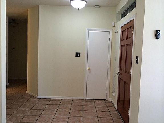 Ceramic tile entrance