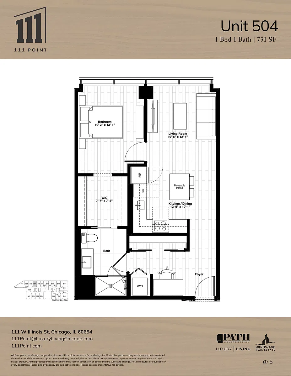Floor plan 504
