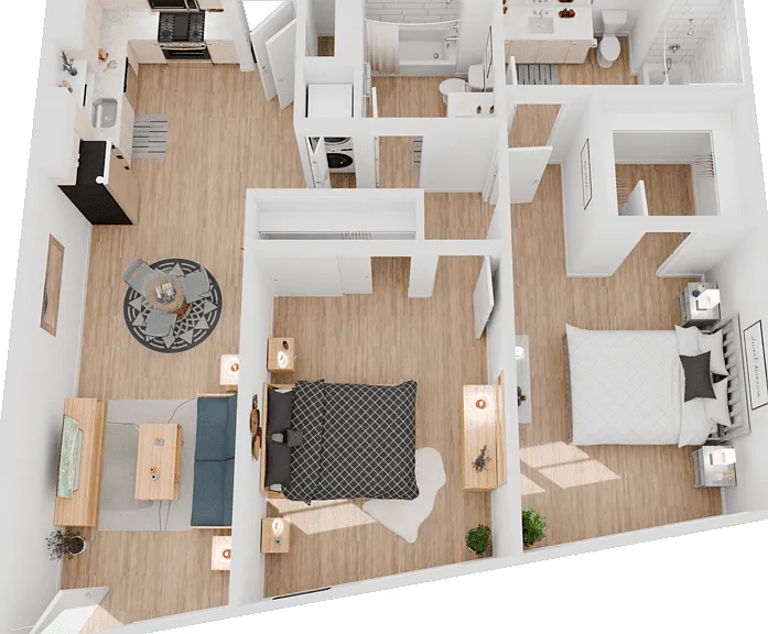 Plan 13 Floorplan Diagram