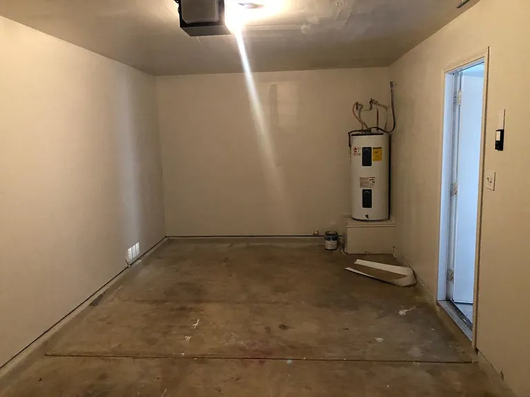 Fully painted Garage
