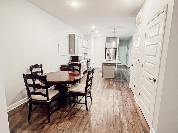 Entryway into open floorplan.