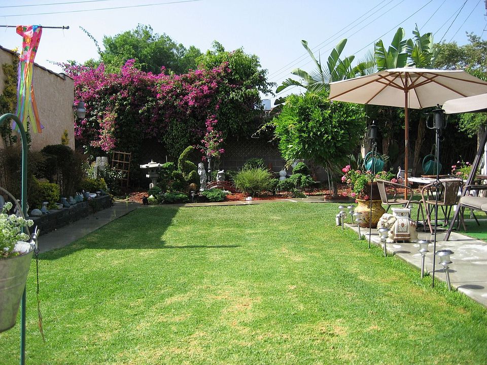 large backyard