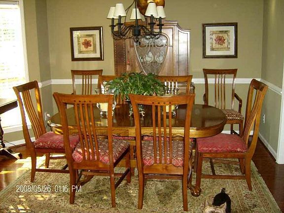 Dining Room with Bay Window