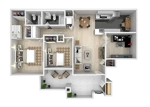 Floor plan B2D