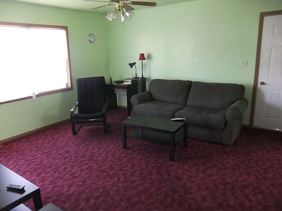 Wall to wall carpet throughout