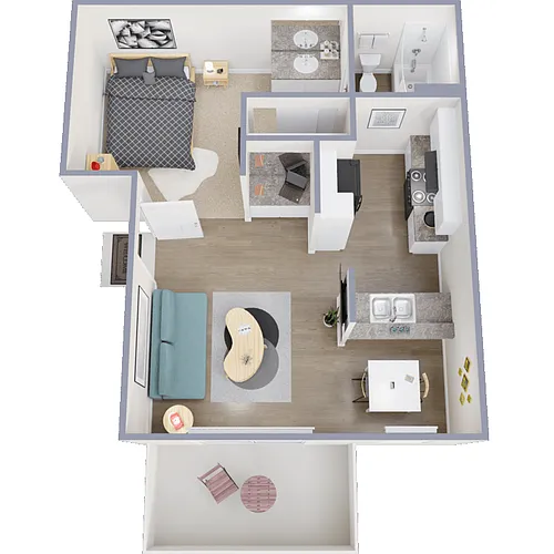 Floor plan Oak