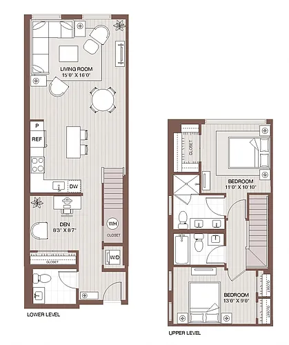 Floor plan Bl - Lofts