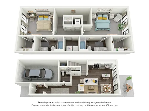 Floor plan The Mandarin