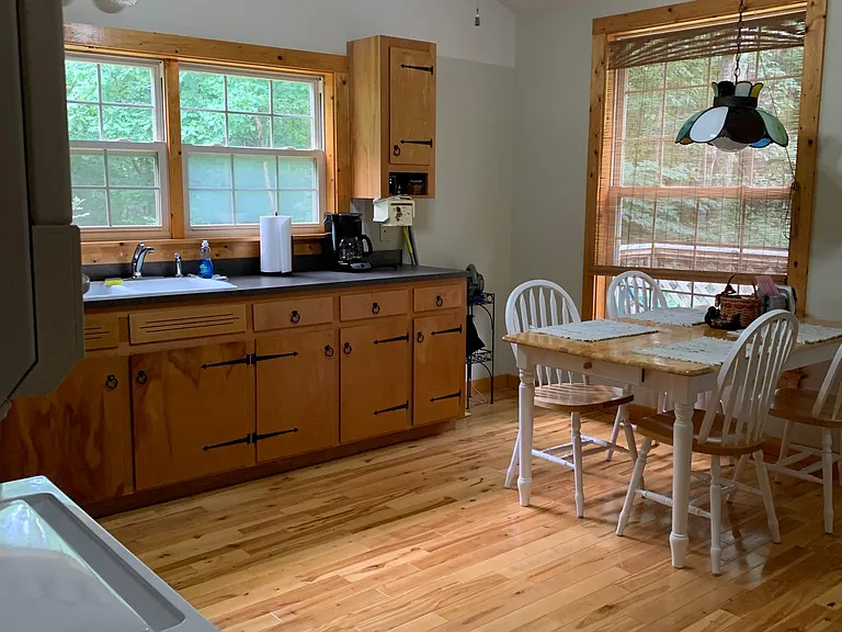 view of kitchen from hallway