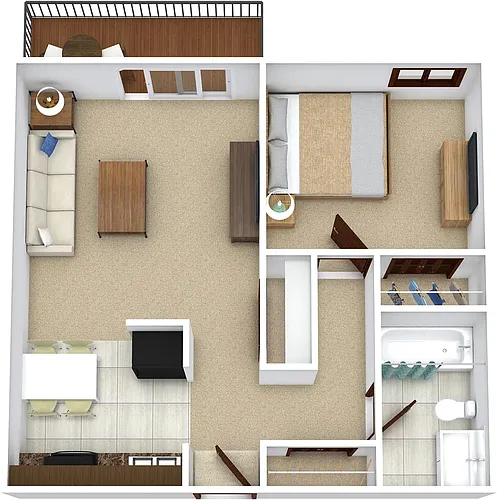 Floor plan Monroe