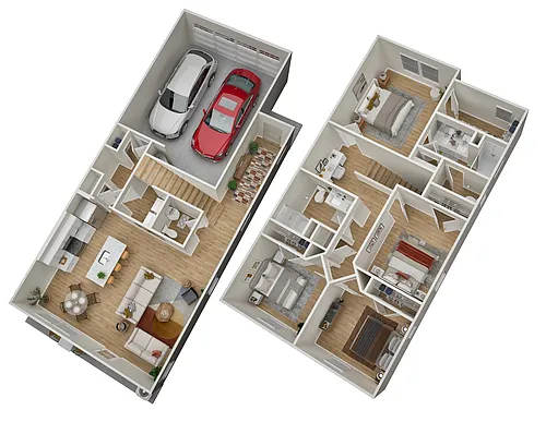 Floor plan Jefferson Floorplan