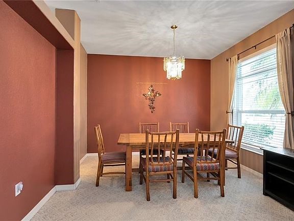 Formal dining off front entry