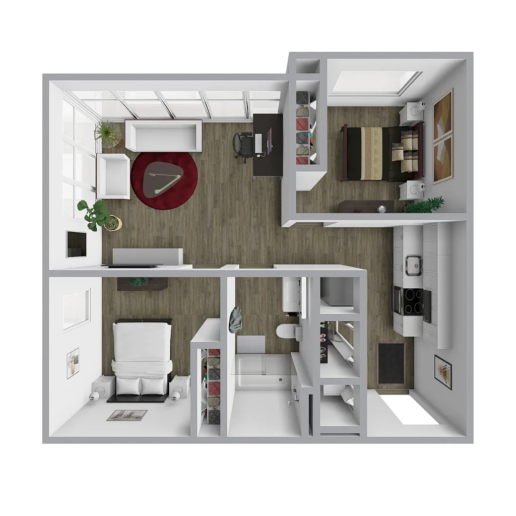 Floor plan The Dempster