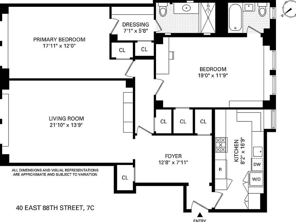 2nd image of 40 E 88th St #7C