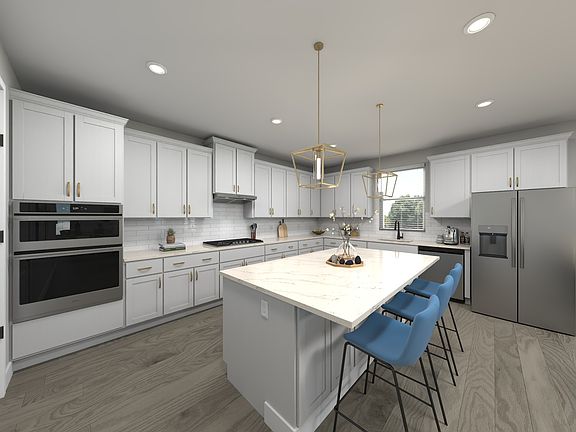 Skip takeout and prep dinner in the well-appointed kitchen.