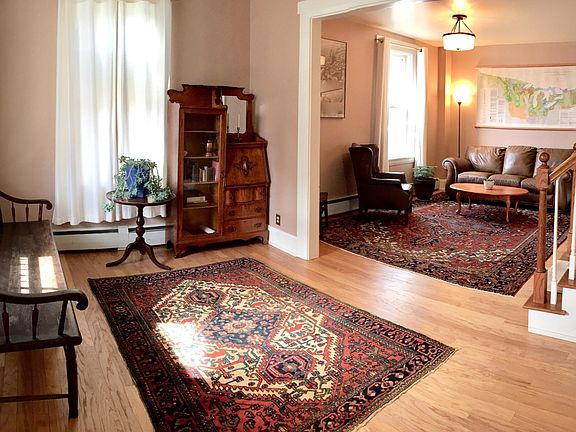 Front foyer leads into living room.