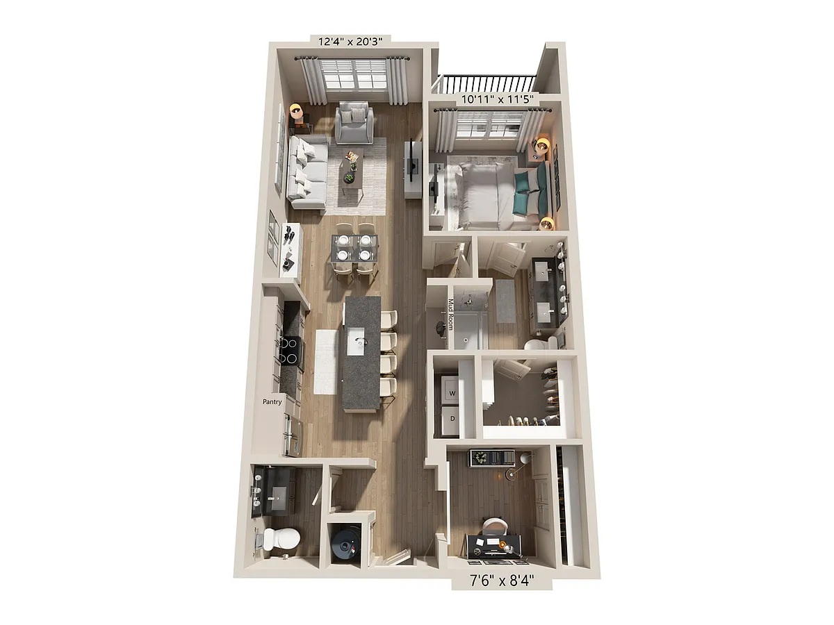 Floor plan A4